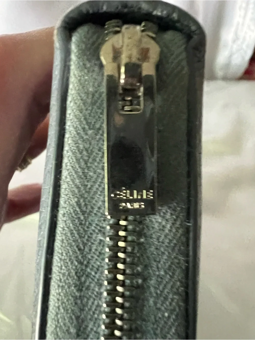 Celine sleek zip